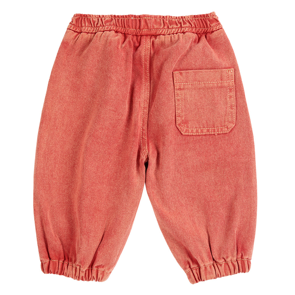 Bobo Choses Baby Denim Pants Booo Bo Choses Tag Red