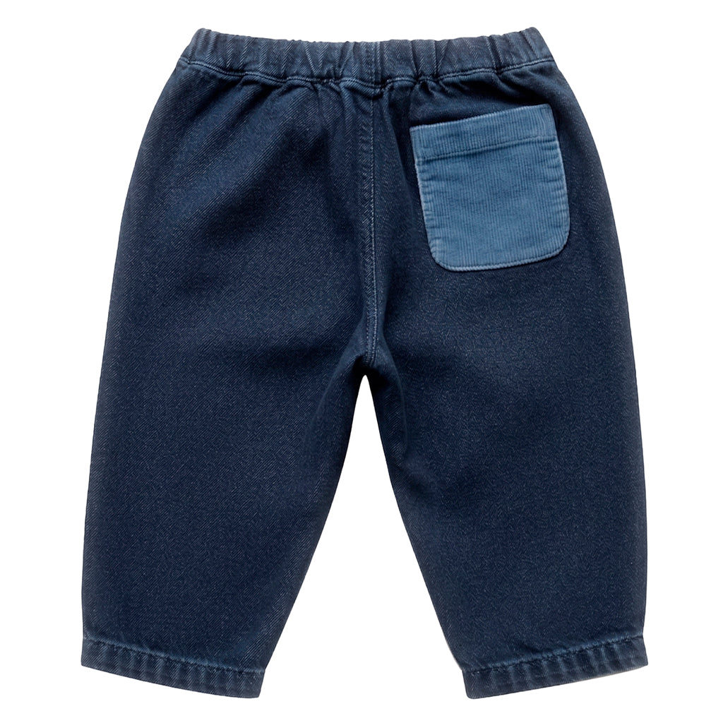 Bobo Choses Baby Denim Pants Midnight Blue