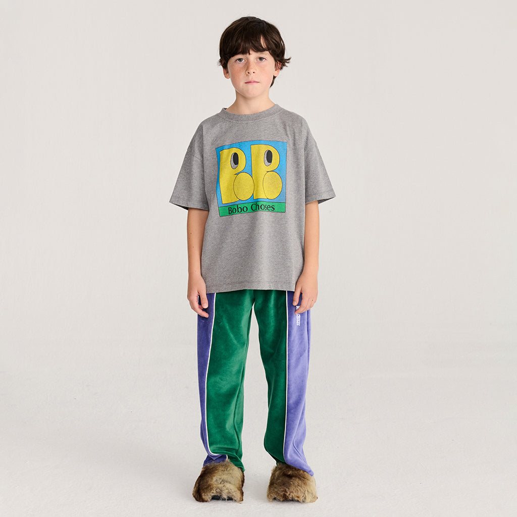Bobo Choses Child T-shirt Booo Bo Choses Print Heather Grey