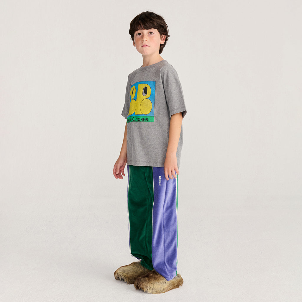 Bobo Choses Child T-shirt Booo Bo Choses Print Heather Grey
