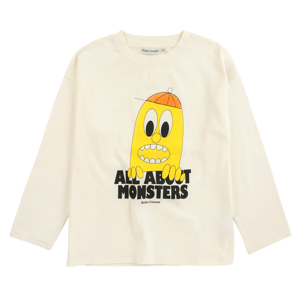 Bobo Choses Child T-shirt Bigtooth Lemon Print Cream