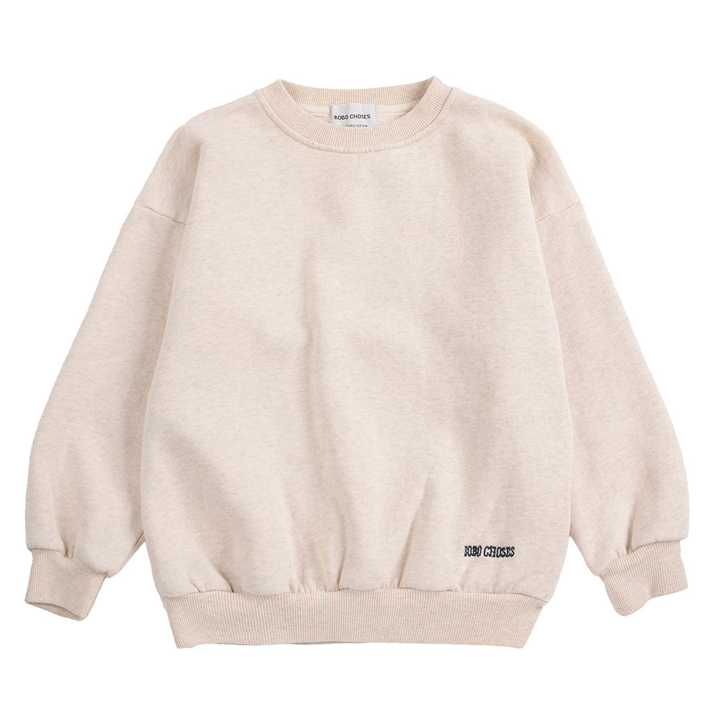 Bobo Choses Child Sweatshirt Beast Print Beige