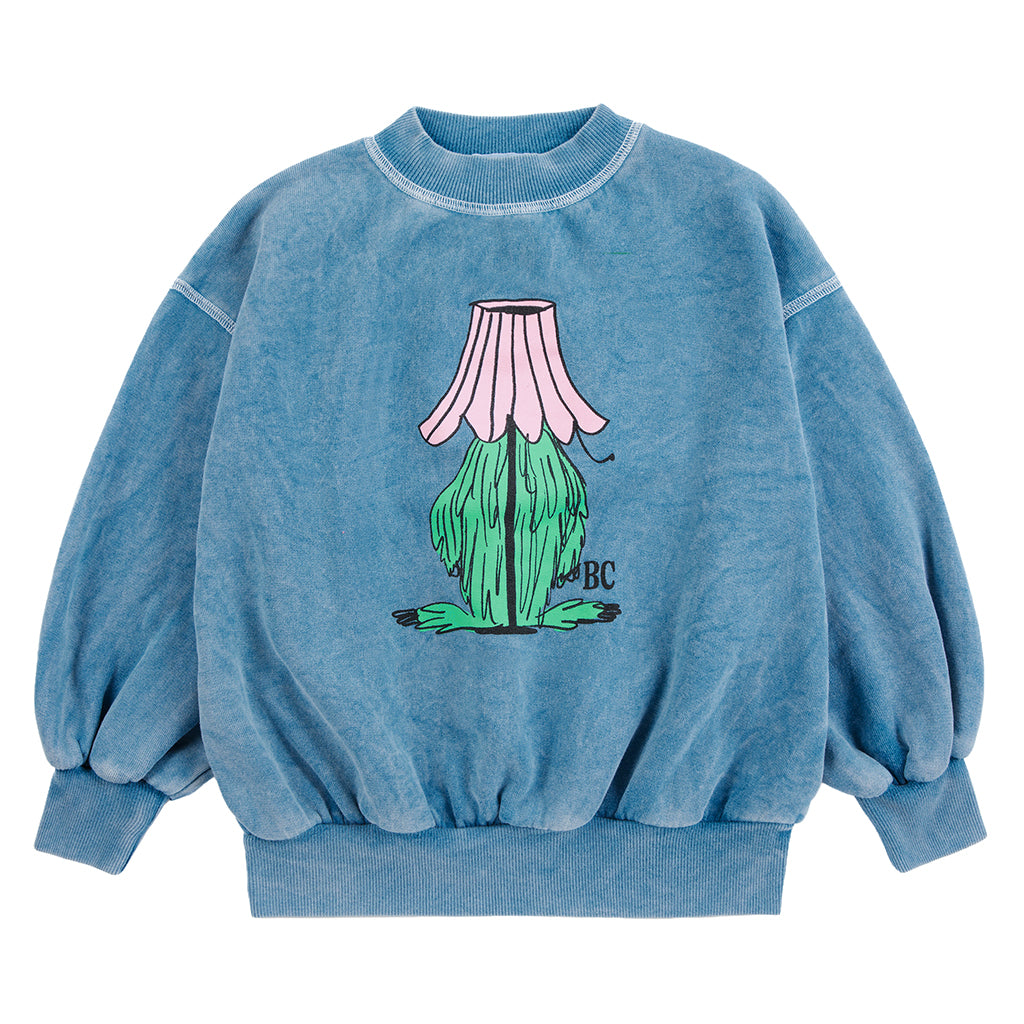 Bobo Choses Child Sweatshirt Hidden Monster Print Blue