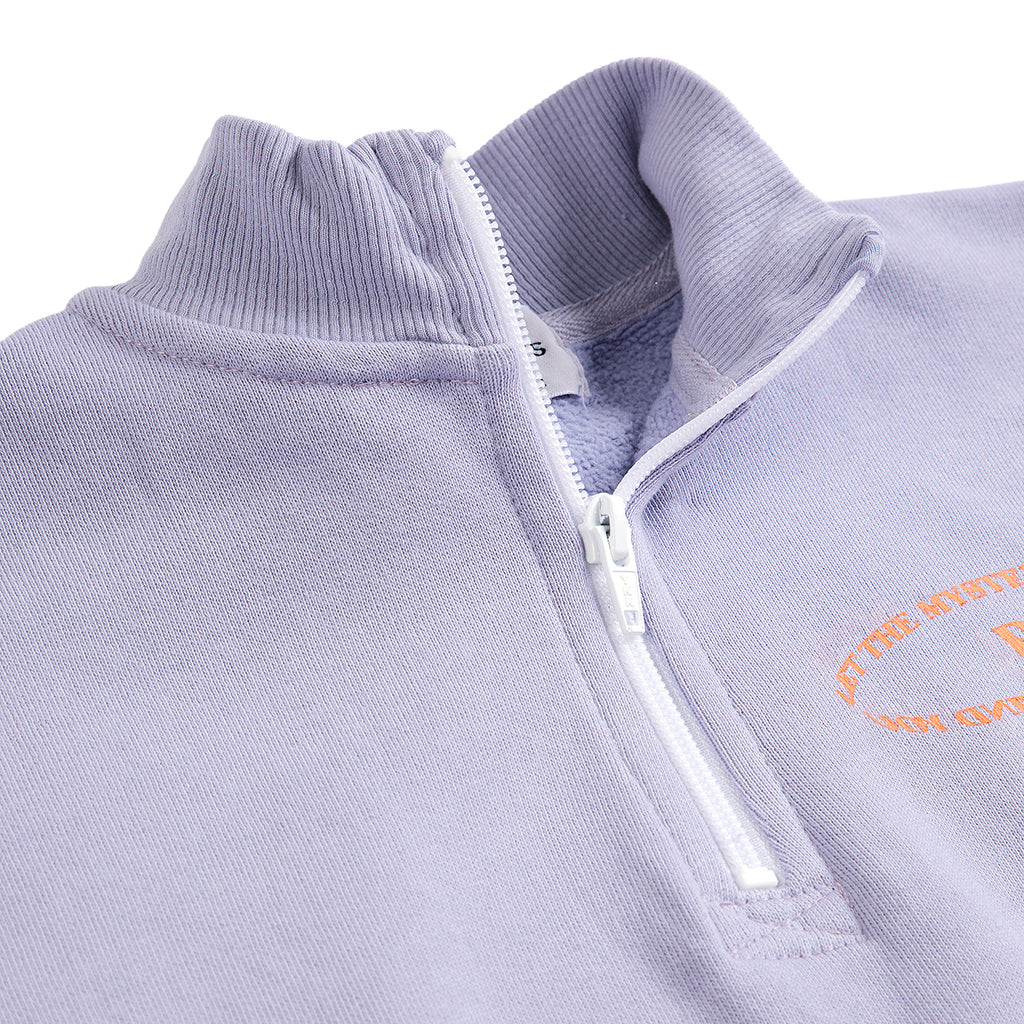 Bobo Choses Child Half Zipped Sweatshirt Lavender Purple