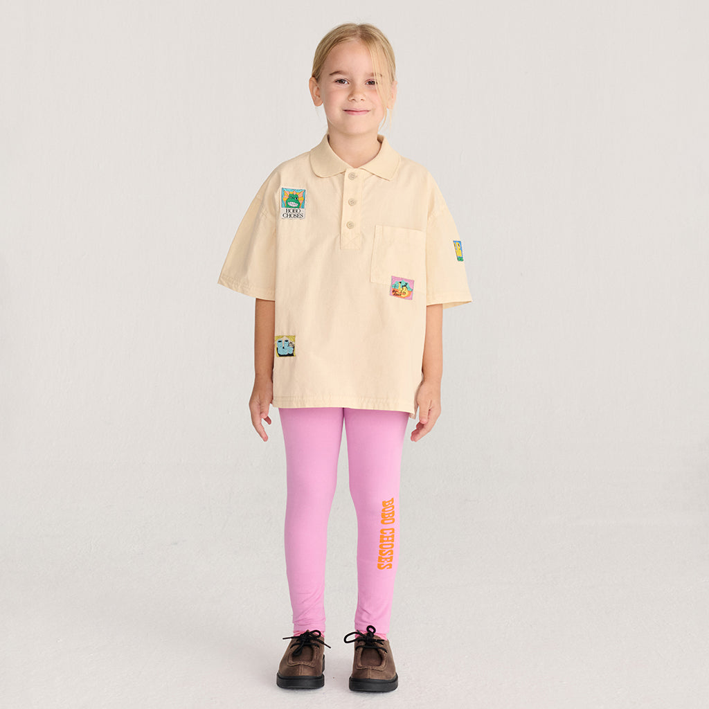Bobo Choses Child Leggings Pop Pink