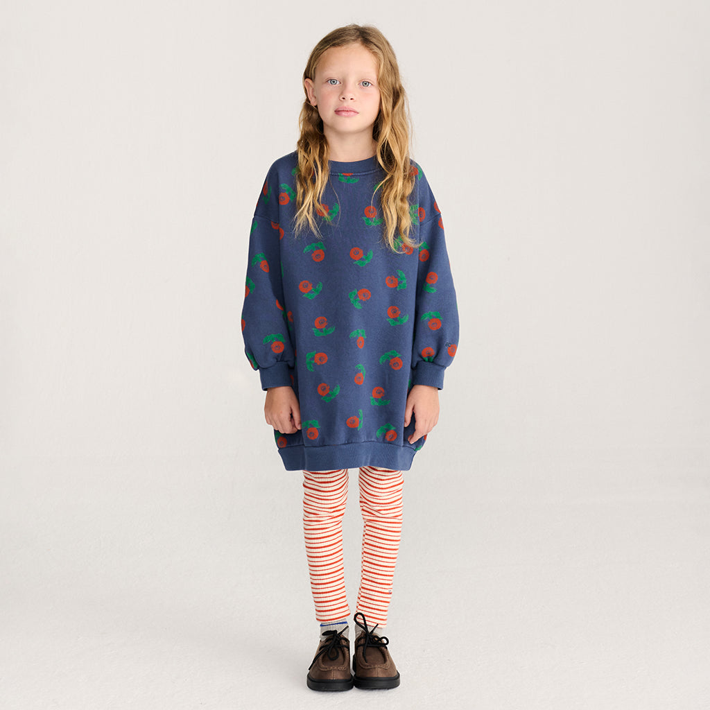 Bobo Choses Child Leggings Red Stripes