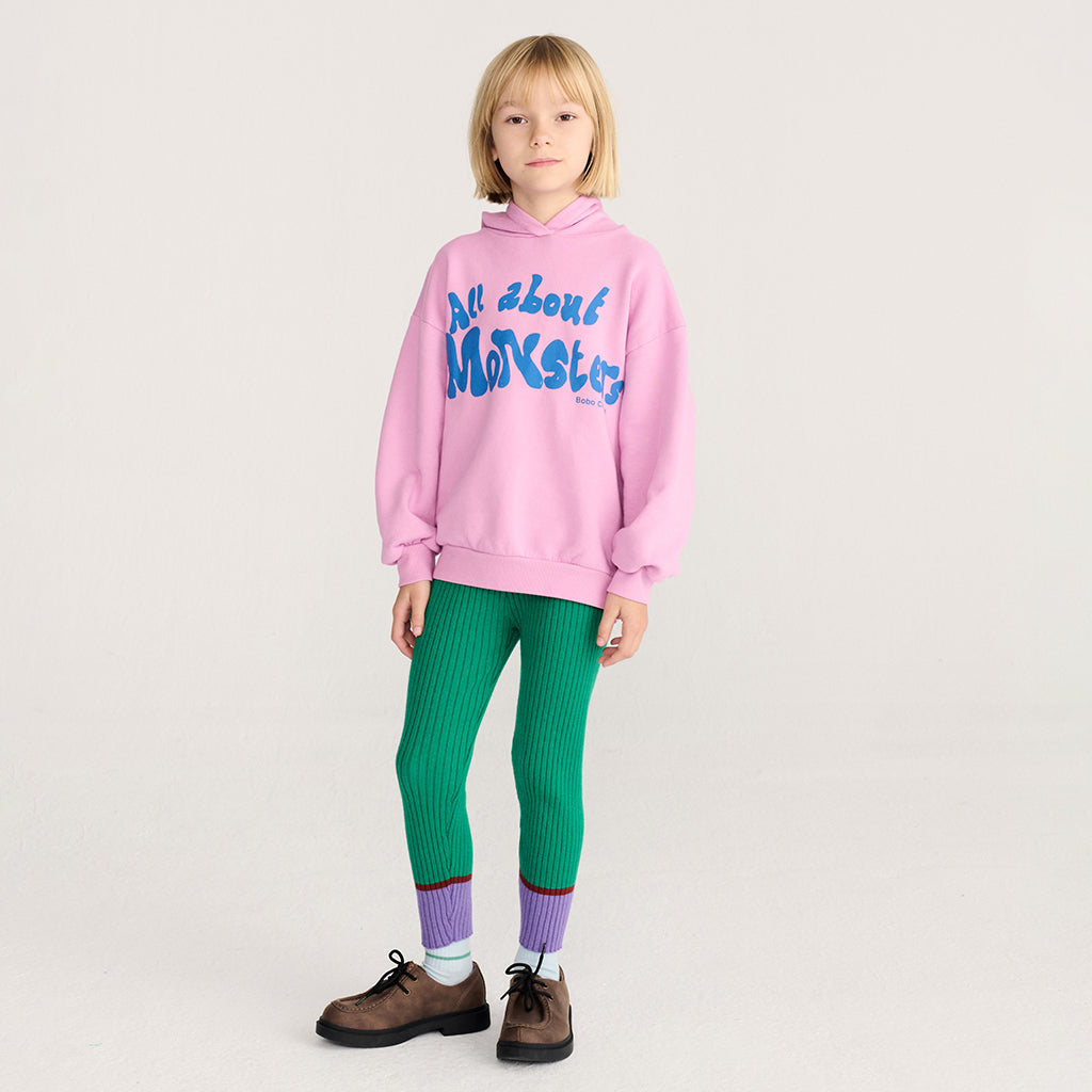 Bobo Choses Child Knitted Leggings Green