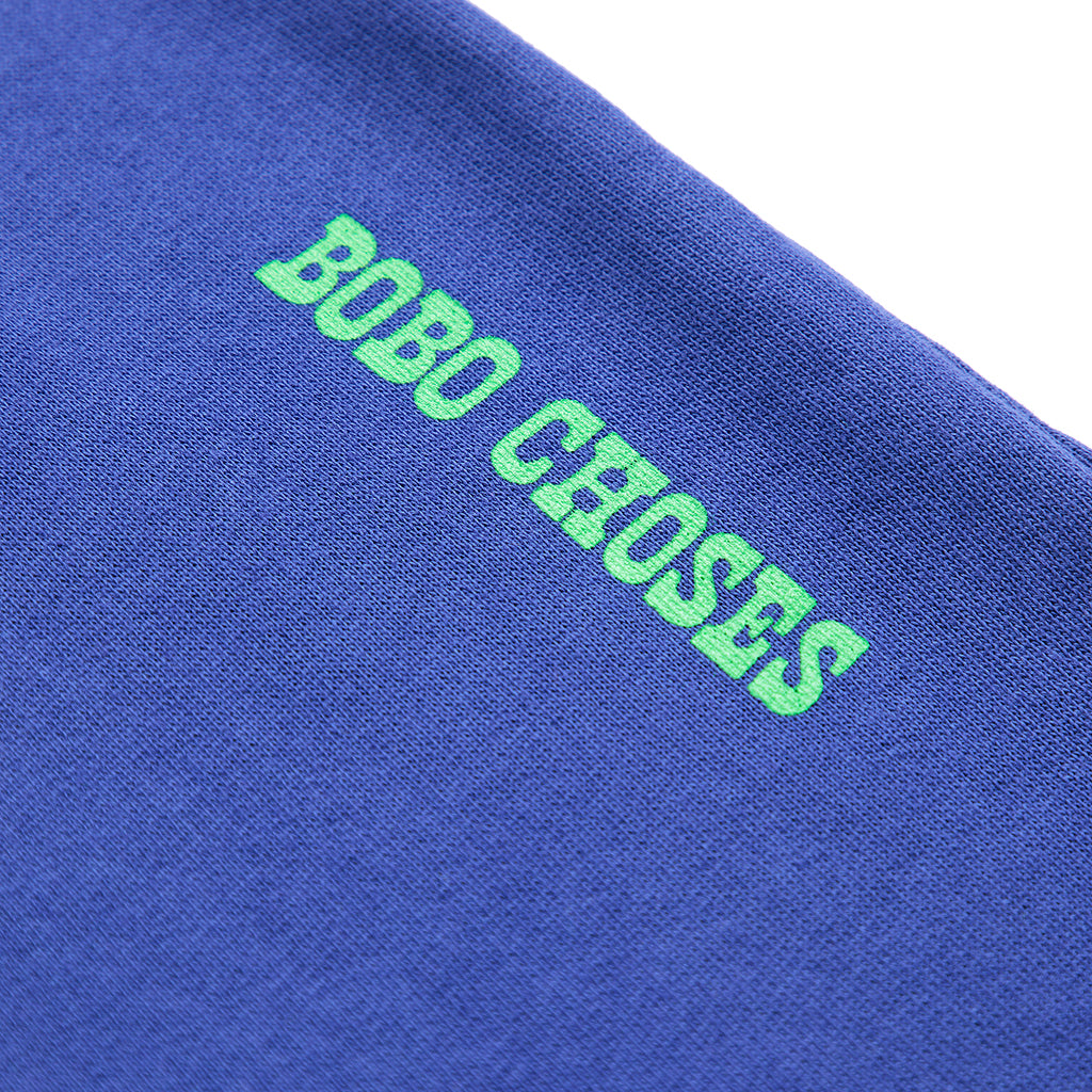 Bobo Choses Child Straight Sweatpants Navy Blue