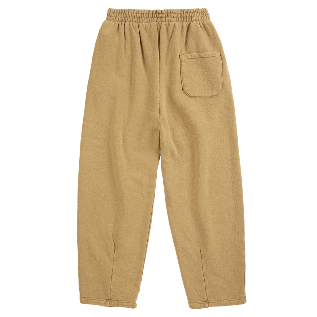 Bobo Choses Child Cocoon Sweatpants Taxi Saurus Tag Khaki Beige