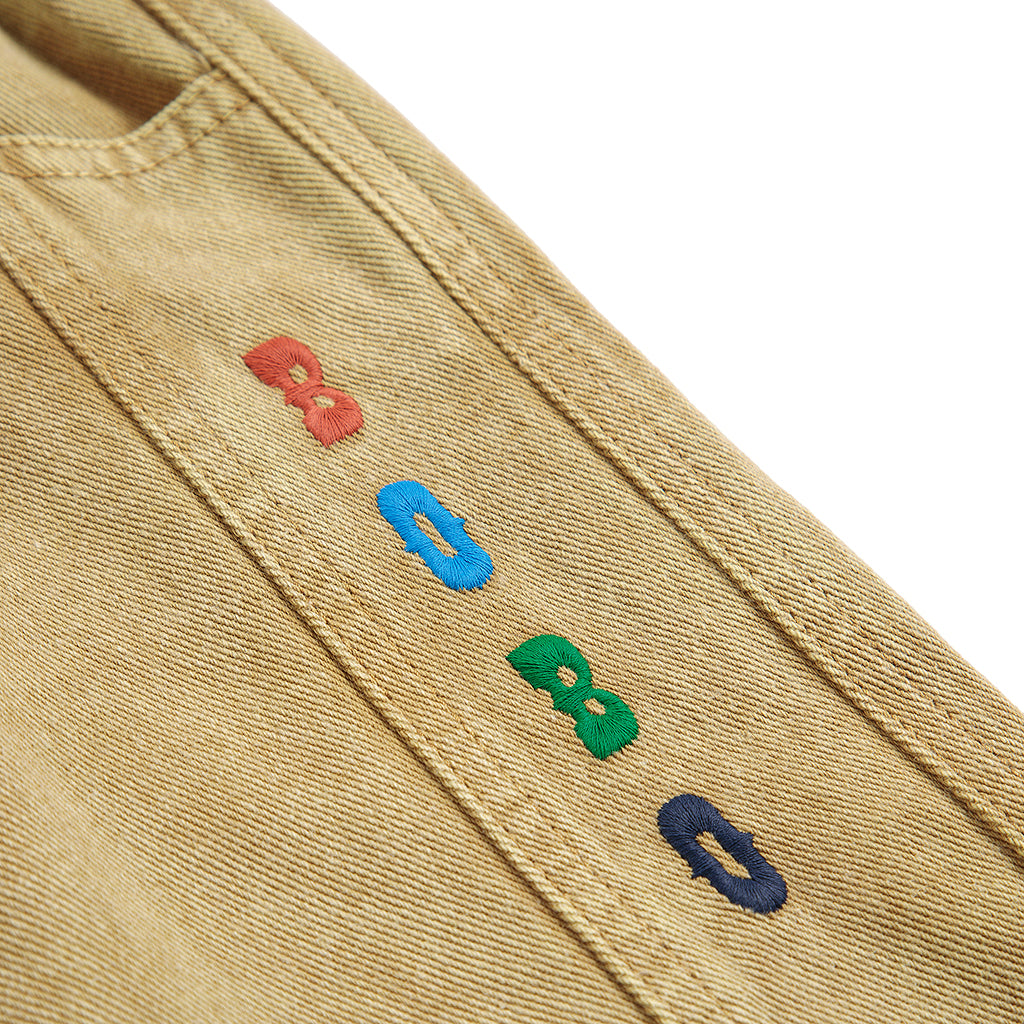 Bobo Choses Child Twill Pants Khaki Beige