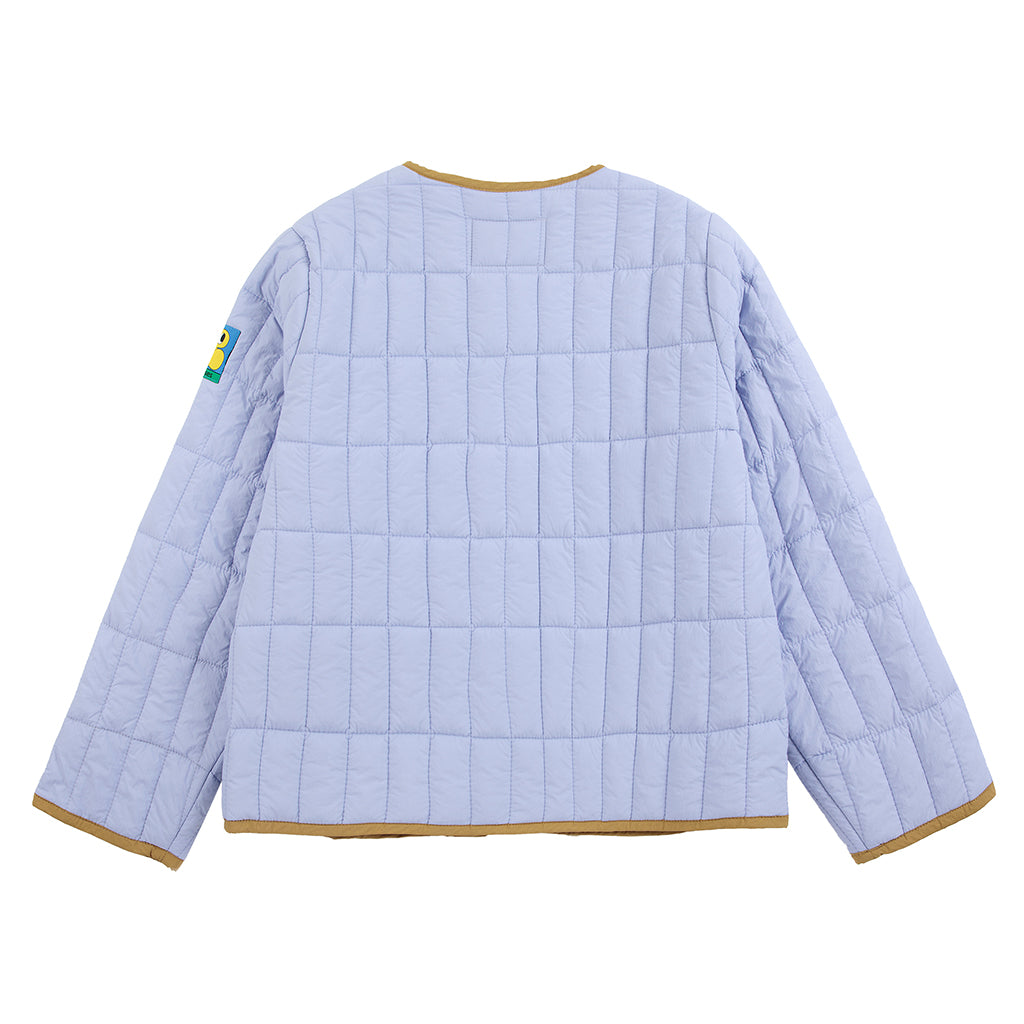 Bobo Choses Child Padded Jacket With Booo Bo Choses Tag Lavender Purple