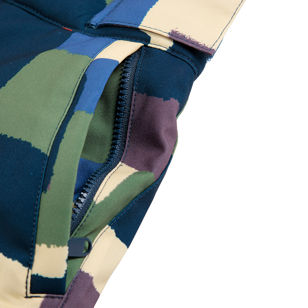 Bobo Choses Child Ski Pants All Over Paint Forest Print Multicolour