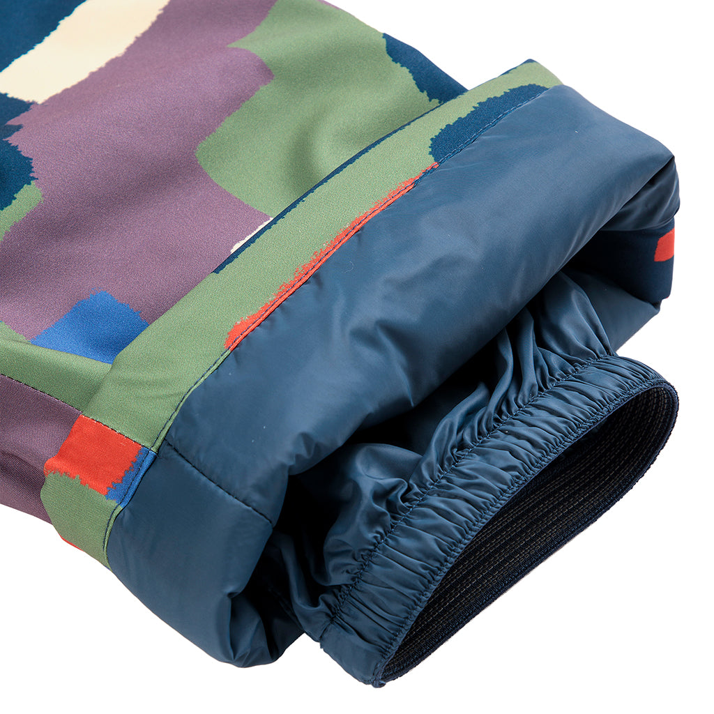 Bobo Choses Child Ski Pants All Over Paint Forest Print Multicolour