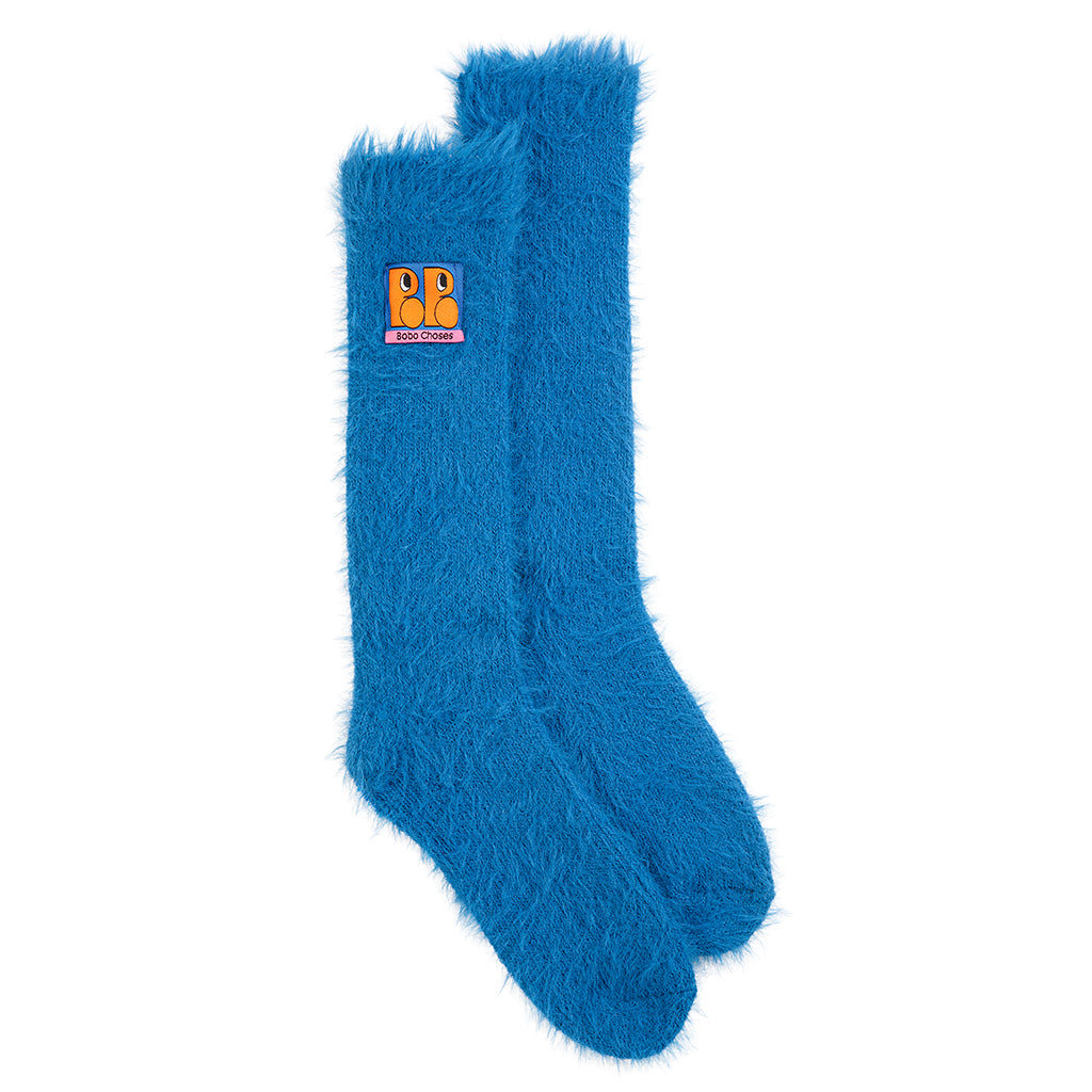 Bobo Choses Child Furry Socks Booo Bo Choses Tag Blue