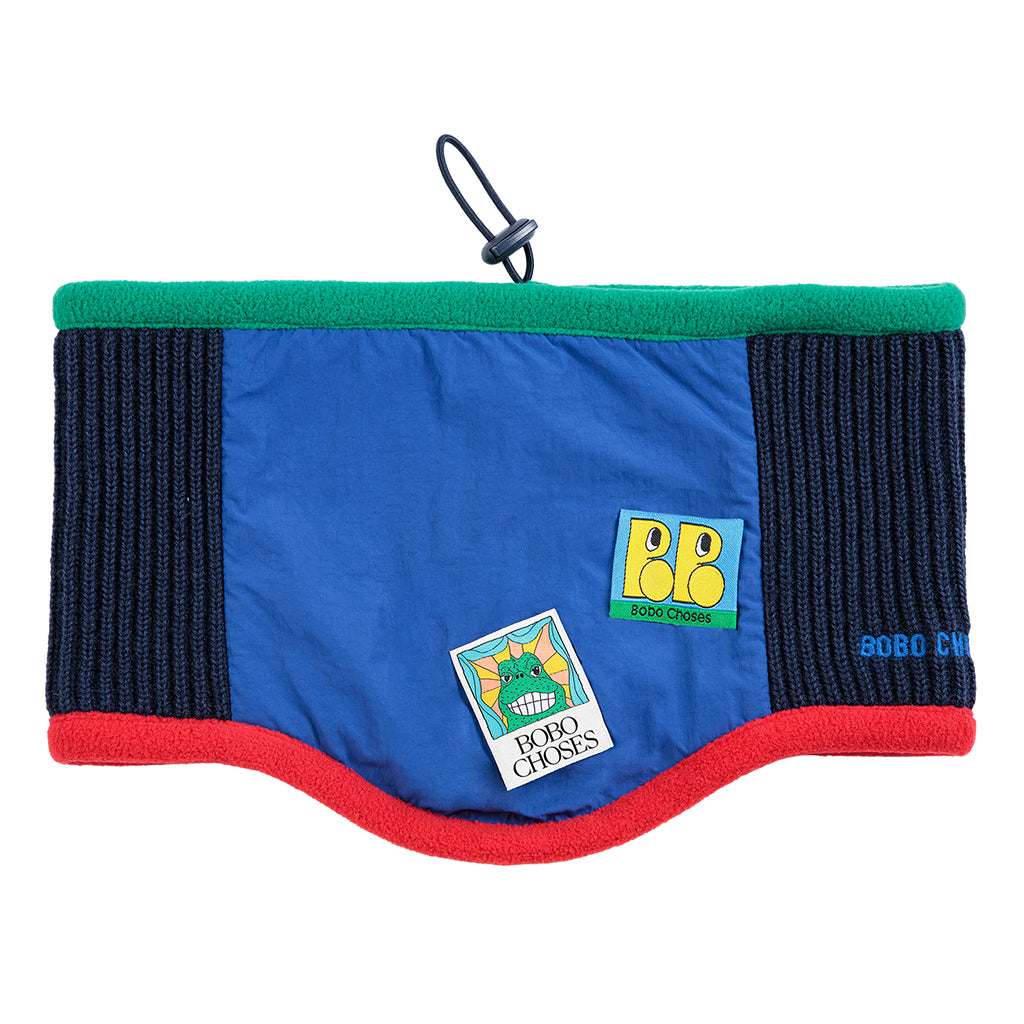 Bobo Choses Child Neck Warmer Scarf Colourblock Blue