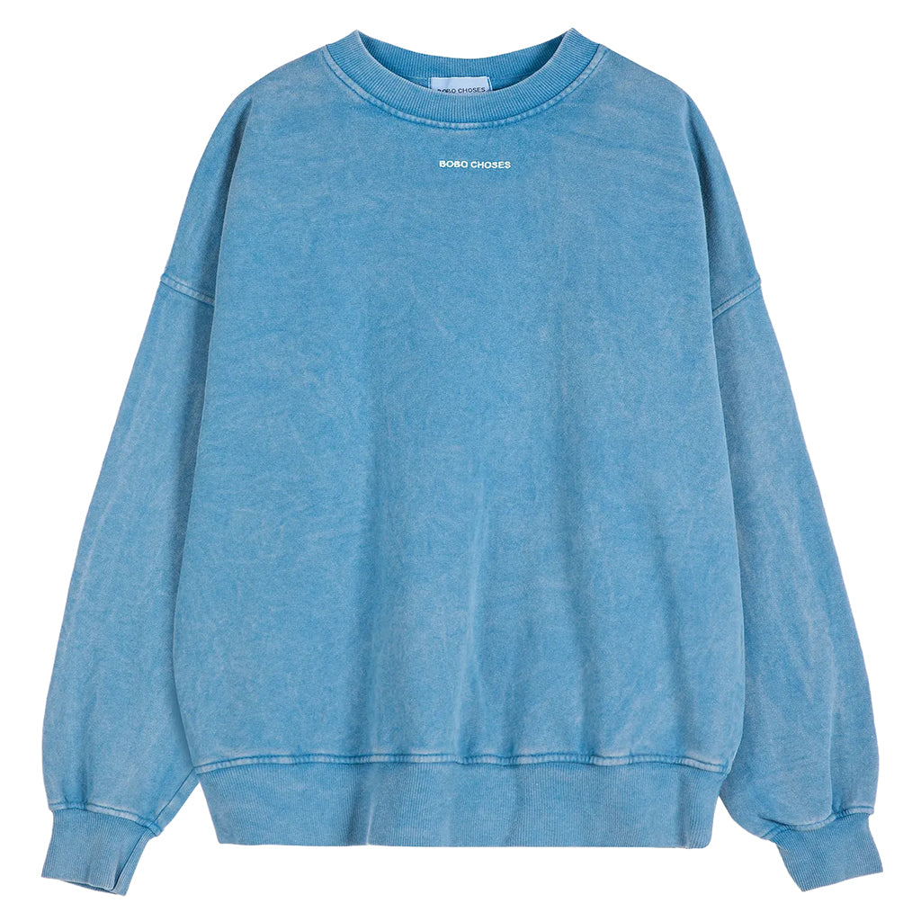 Bobo Choses Woman Ease Sweatshirt Bright Blue