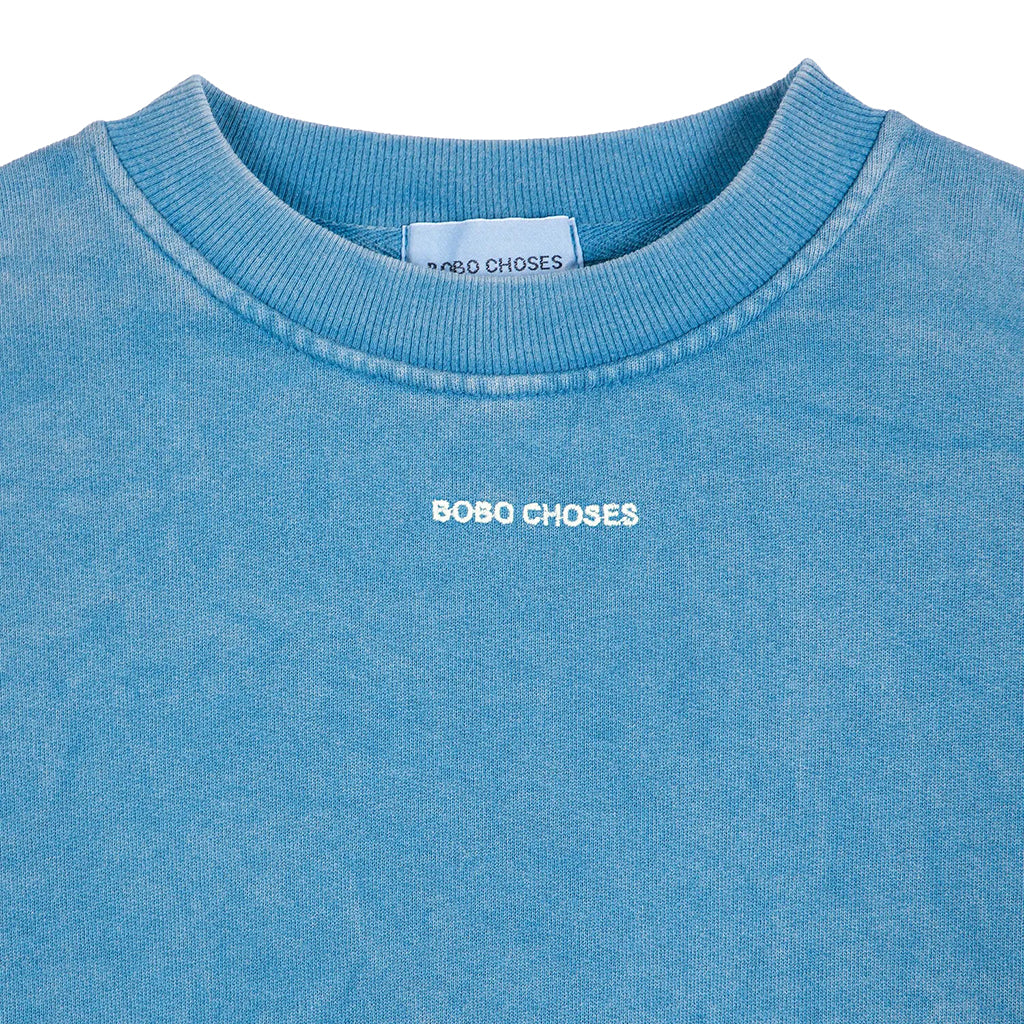 Bobo Choses Woman Ease Sweatshirt Bright Blue