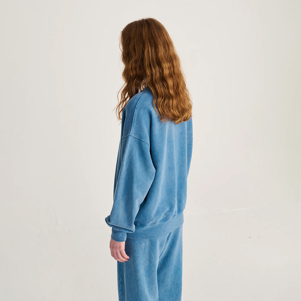 Bobo Choses Woman Ease Sweatshirt Bright Blue