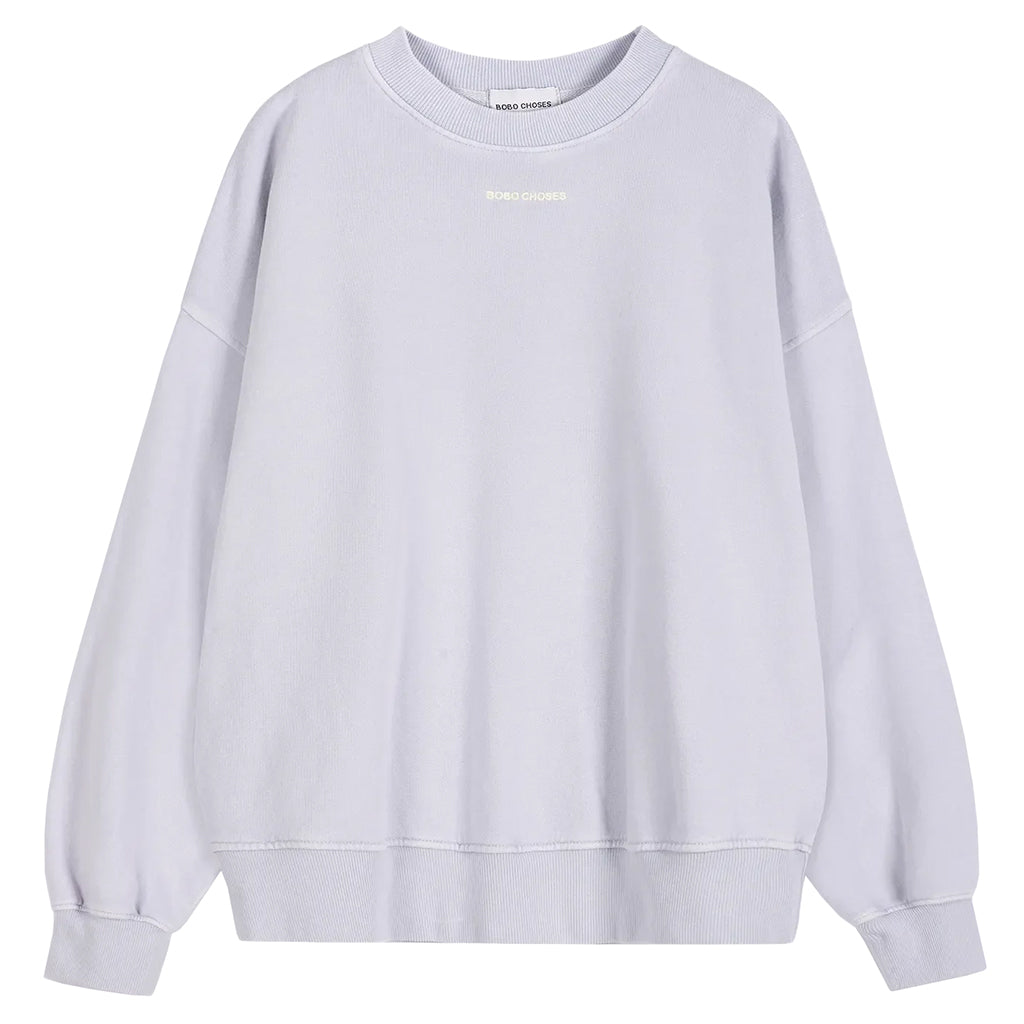 Bobo Choses Woman Ease Sweatshirt Lilac Purple