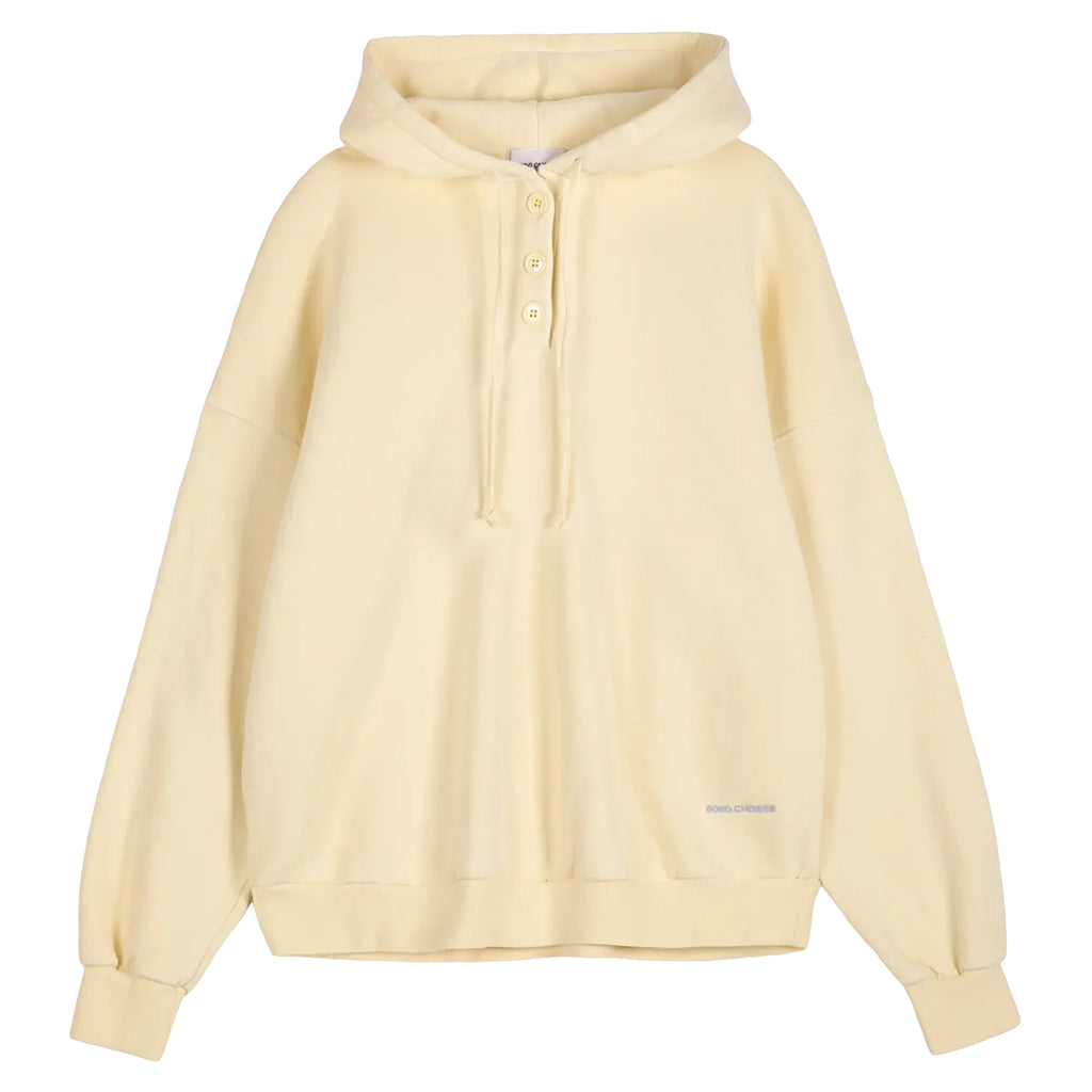Bobo Choses Woman Nest Hooded Sweatshirt Yellow