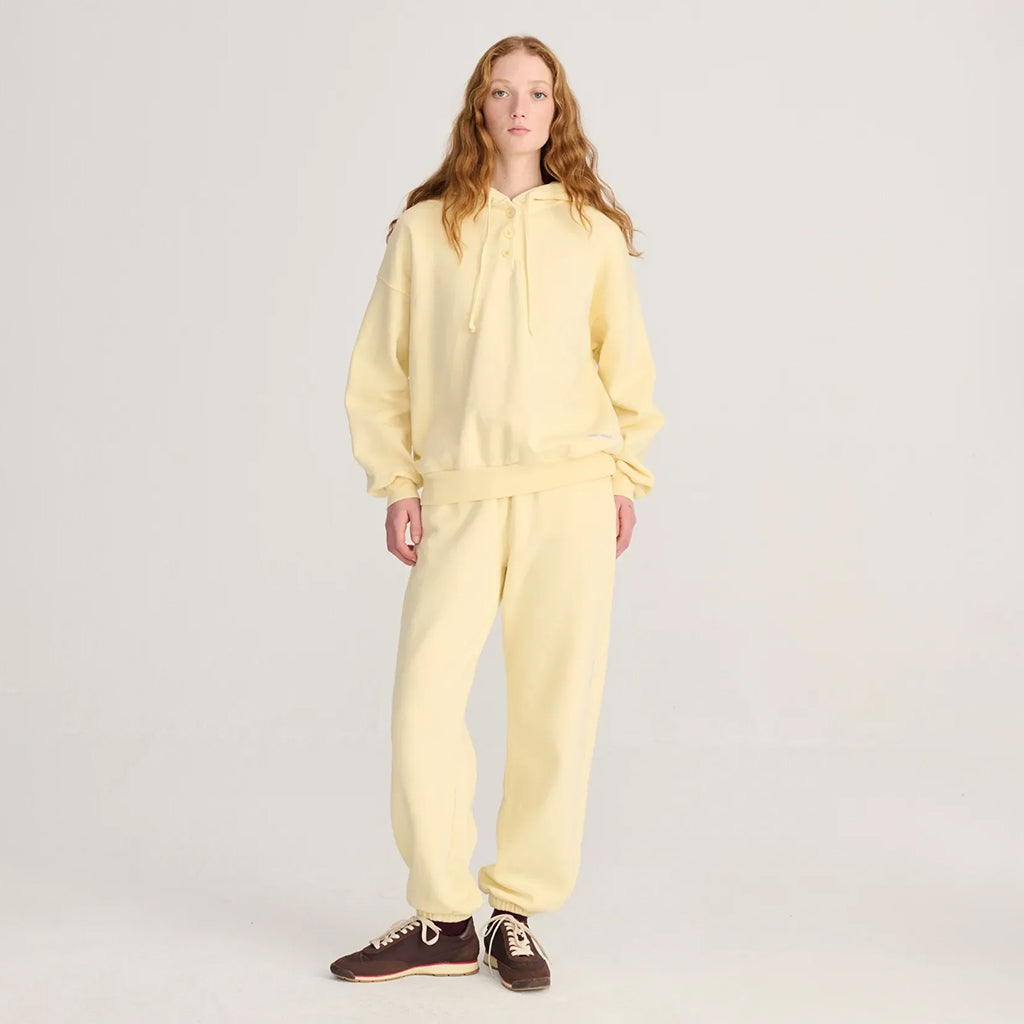 Bobo Choses Woman Nest Hooded Sweatshirt Yellow