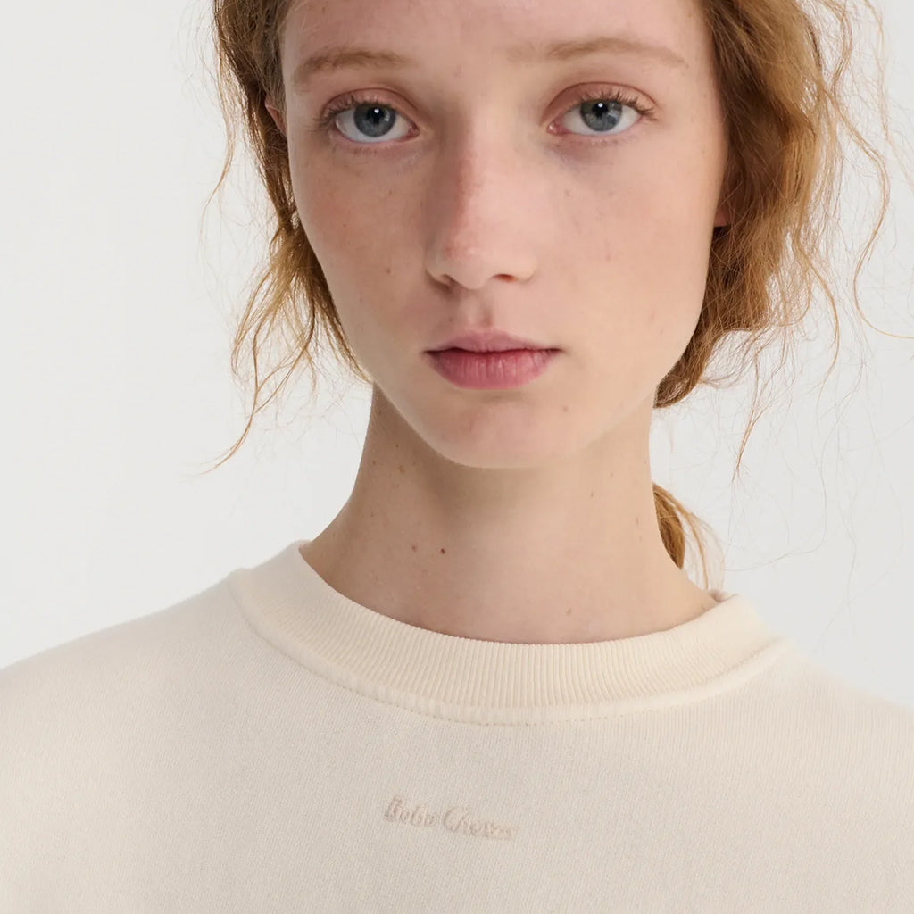 Bobo Choses Woman Ease Sweatshirt Cream