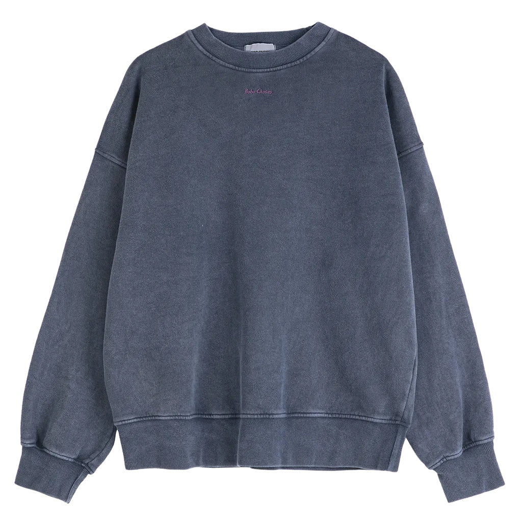 Bobo Choses Woman Ease Sweatshirt Navy Blue