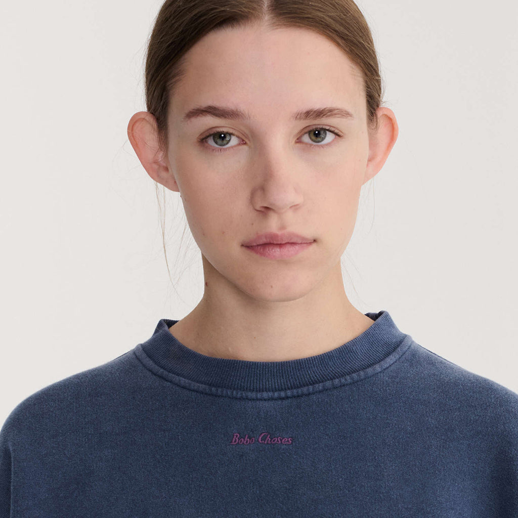 Bobo Choses Woman Sweatshirt Navy Blue