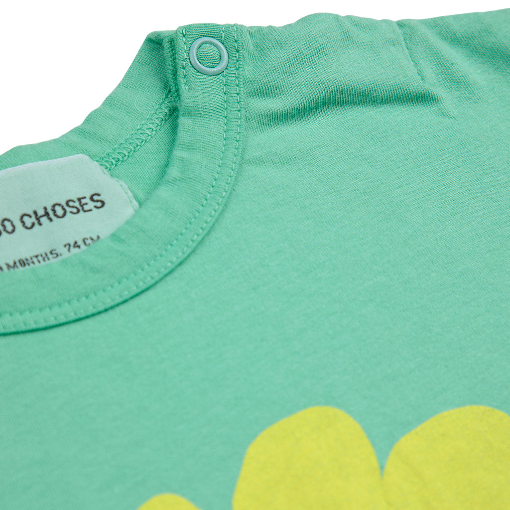 Bobo Choses Baby Sunflower T-shirt Light Green
