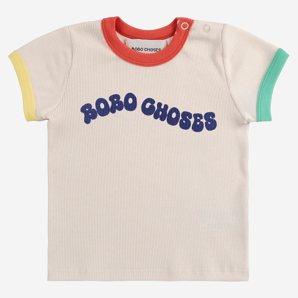 Bobo Choses Baby Wavy Bobo Choses T-shirt Cream