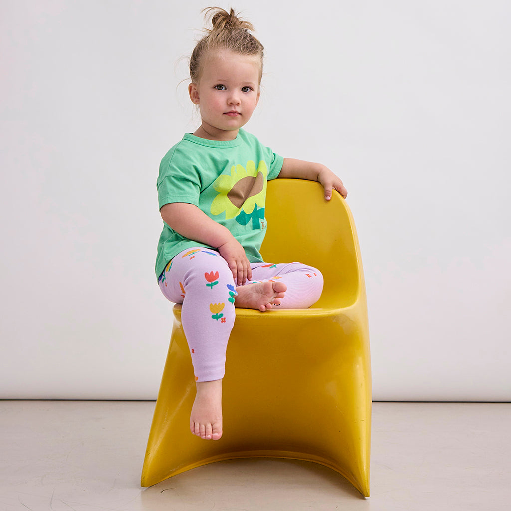 Bobo Choses Baby Garden Party All Over Leggings Lavender Purple