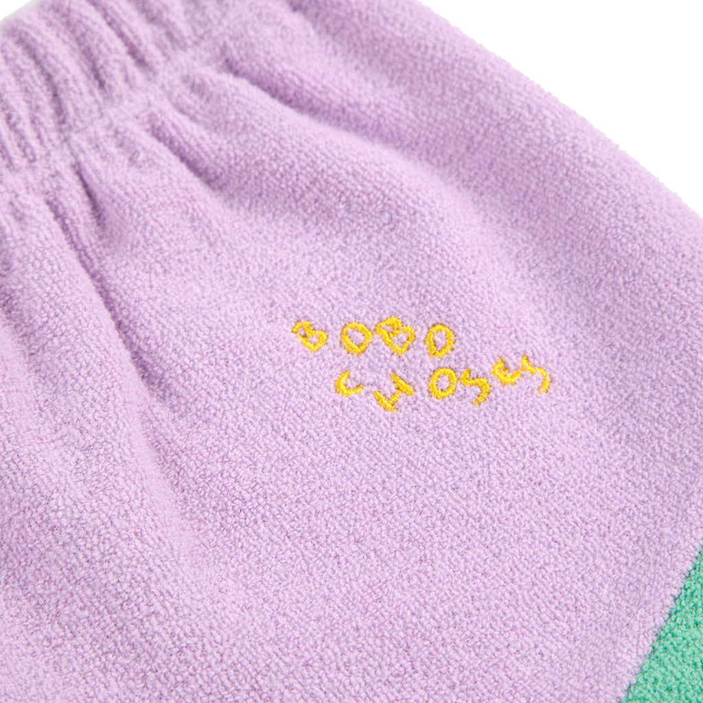 Bobo Choses Baby Colour Block Sweatpants Lavender Purple
