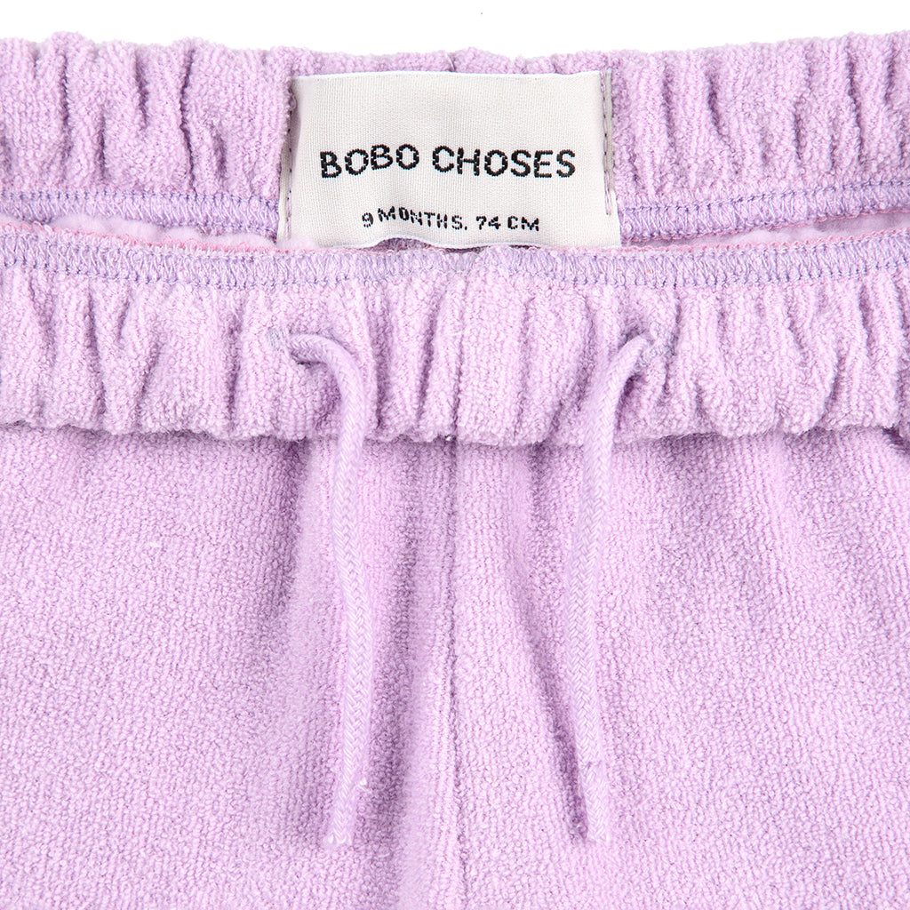 Bobo Choses Baby Colour Block Sweatpants Lavender Purple