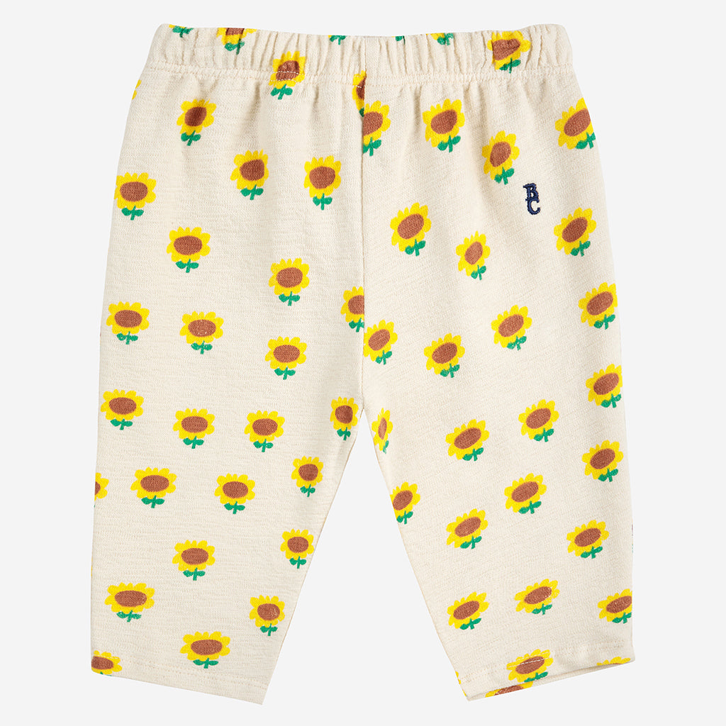 Bobo Choses Baby Sunflower All Over Sweatpants Beige