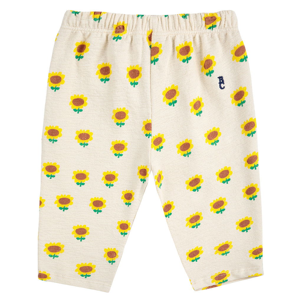 Bobo Choses Baby Sunflower All Over Sweatpants Beige