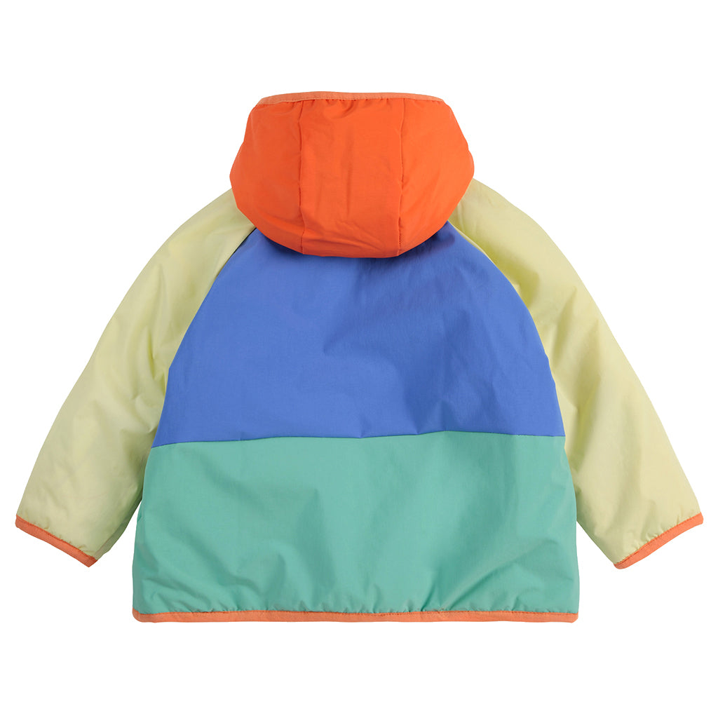 Bobo Choses Baby Colour Block Reversible Light Anorak Jacket Multicolour