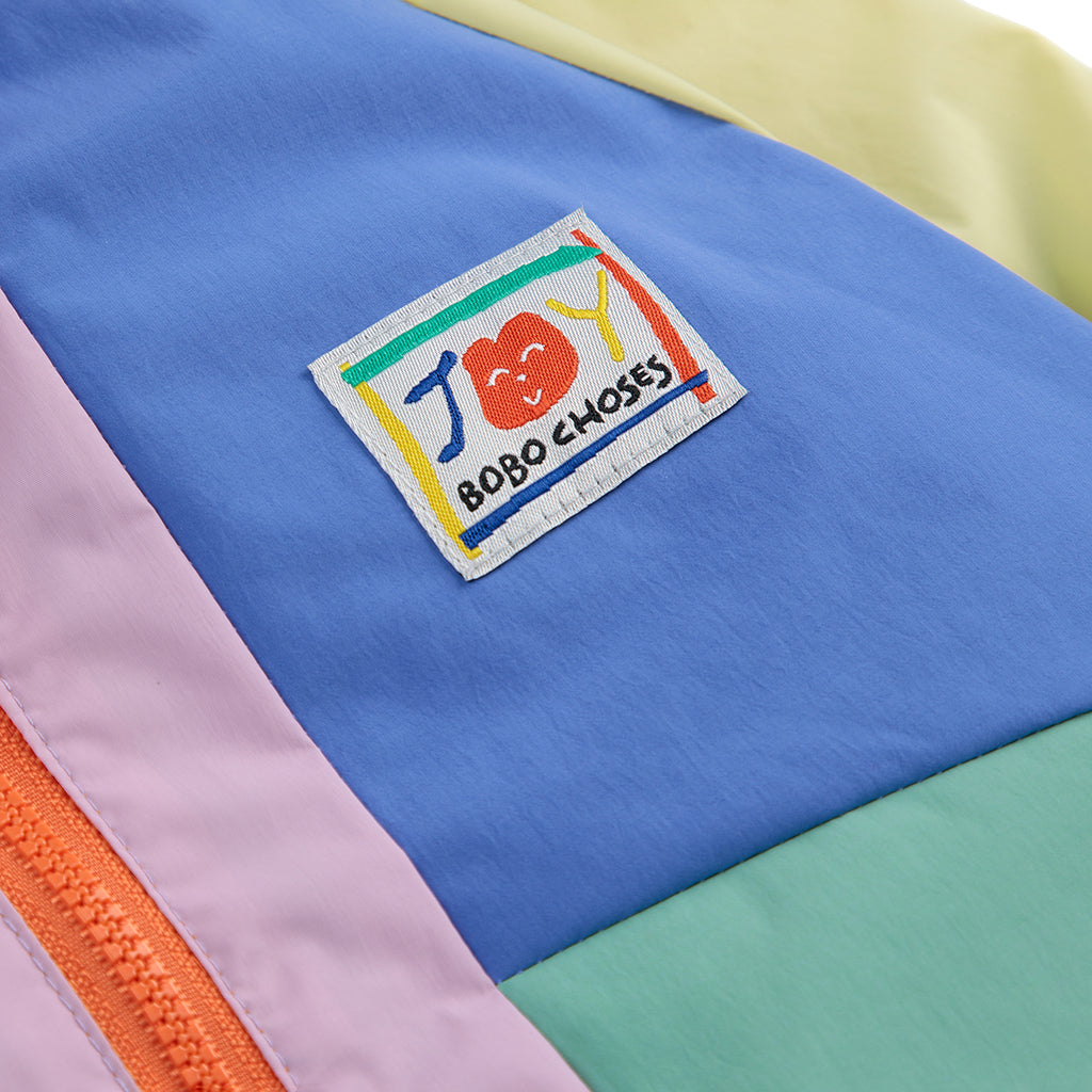 Bobo Choses Baby Colour Block Reversible Light Anorak Jacket Multicolour