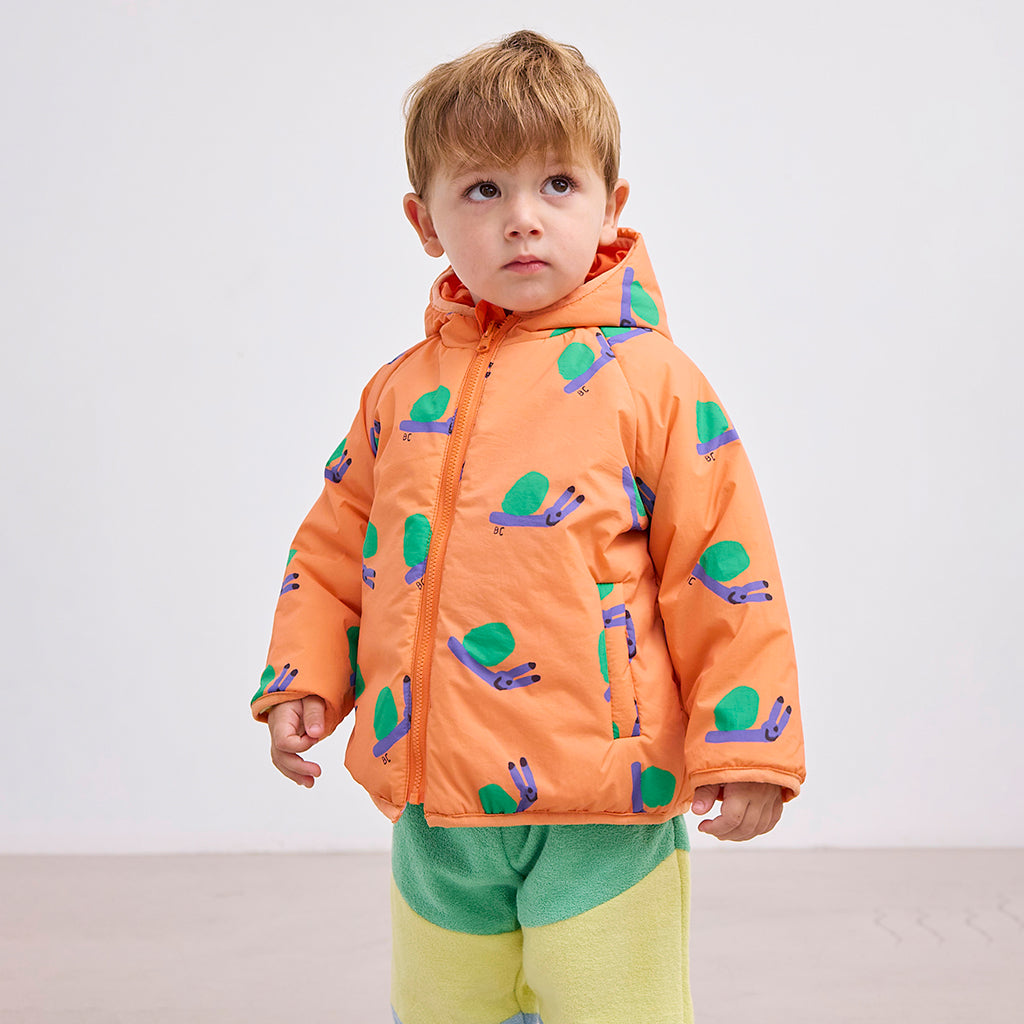 Bobo Choses Baby Colour Block Reversible Light Anorak Jacket Multicolour