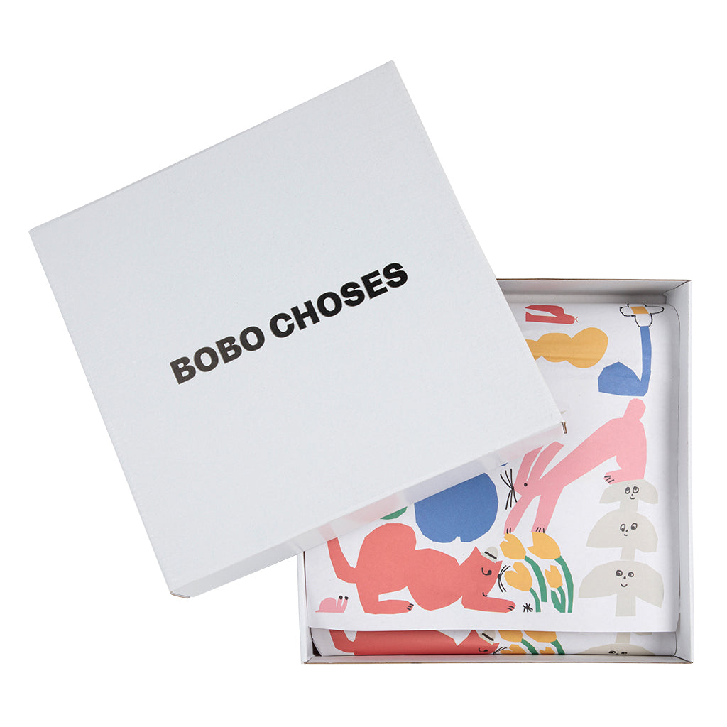 Bobo Choses Baby Flower Knitted Two Piece Set Yellow