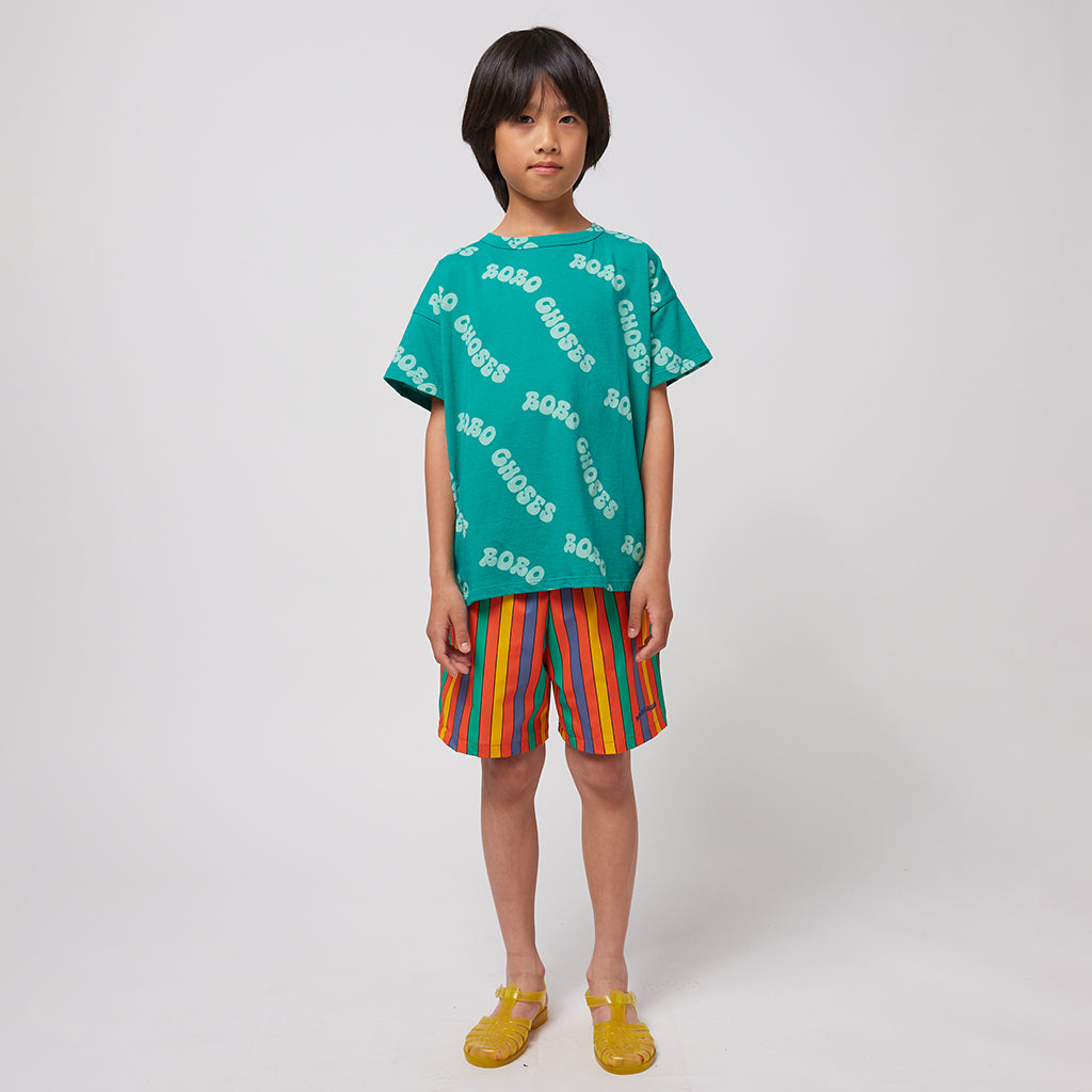 Bobo Choses Child Wavy Bobo Choses All Over T-shirt Green