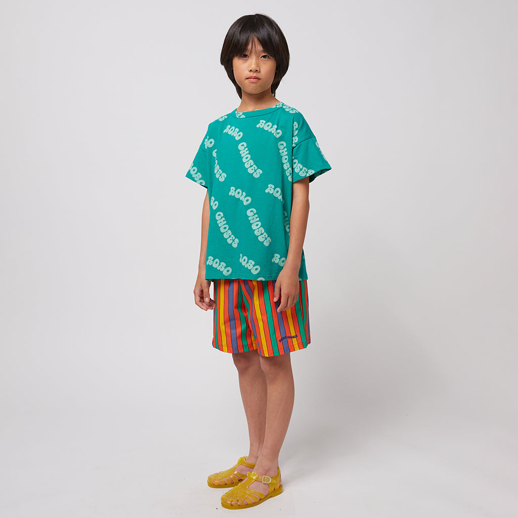 Bobo Choses Child Wavy Bobo Choses All Over T-shirt Green