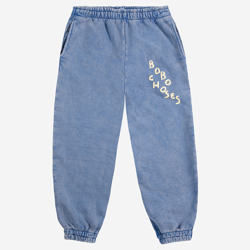 Bobo Choses Child Logo Sweatpants Blue