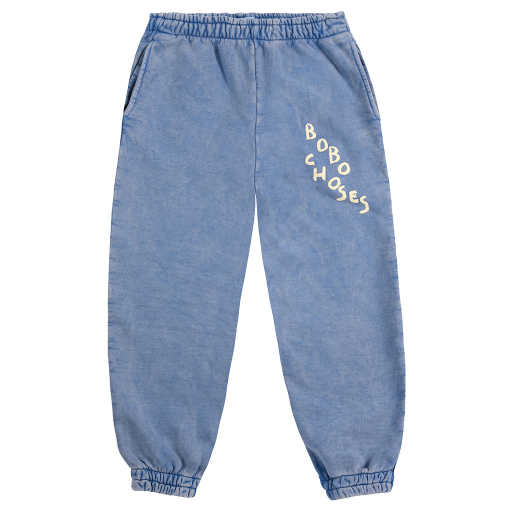 Bobo Choses Child Logo Sweatpants Blue