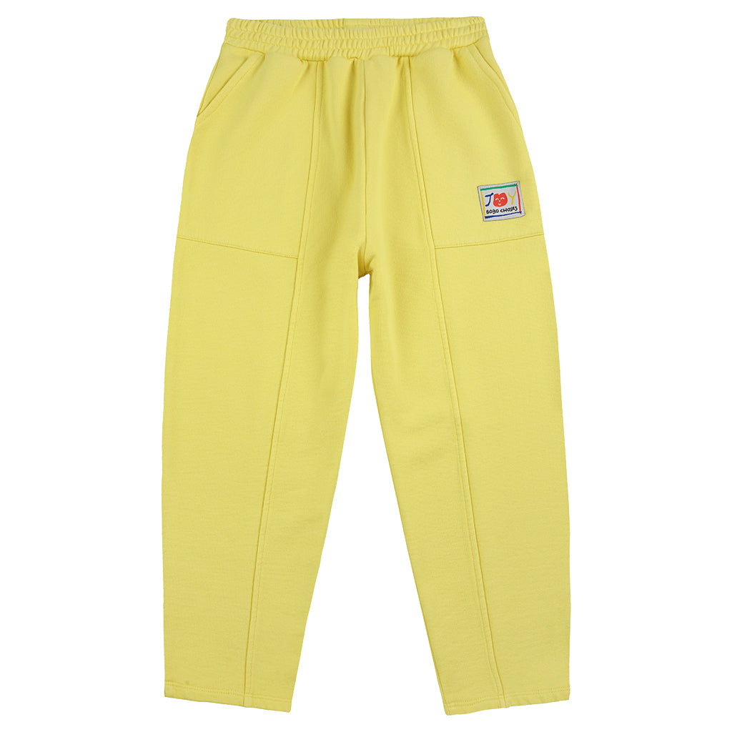 Bobo Choses Child Smiling Sweatpants Yellow