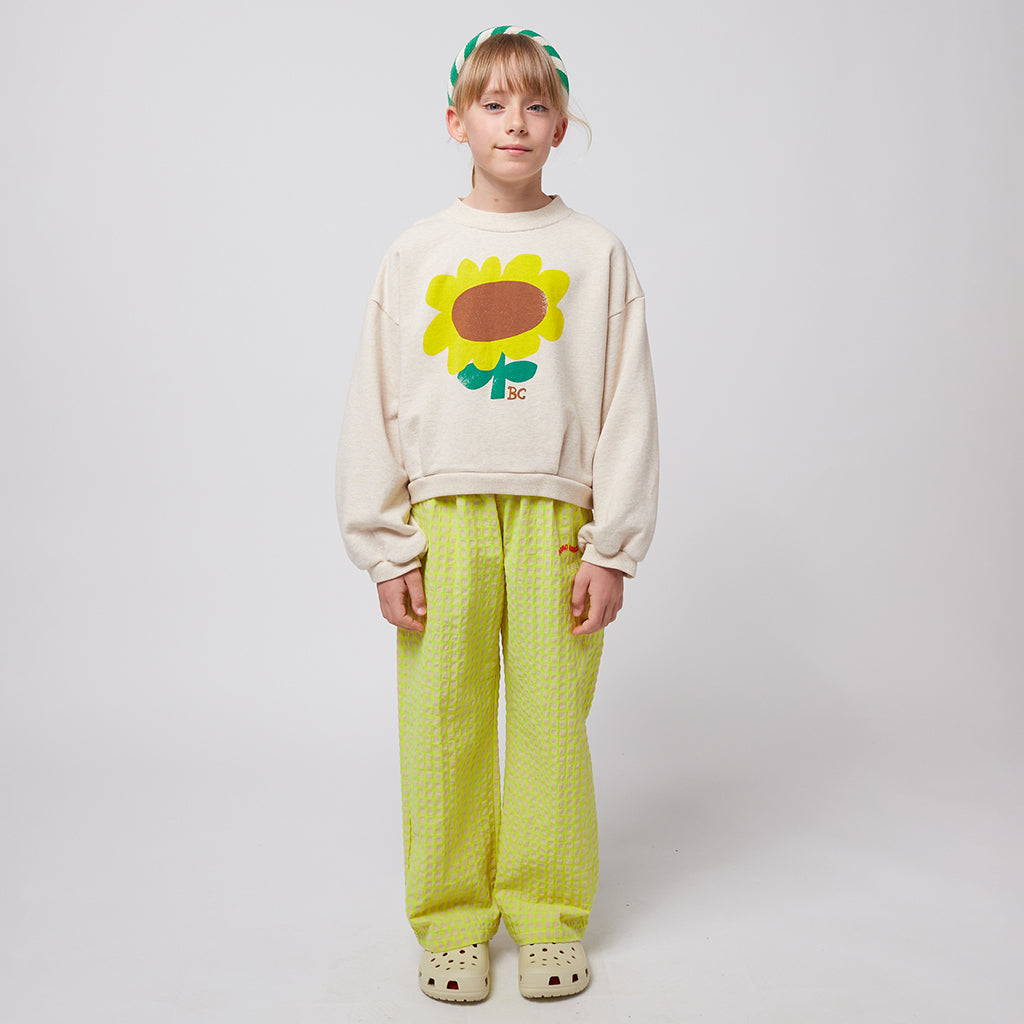 Bobo Choses Child Vichy Pants Yellow