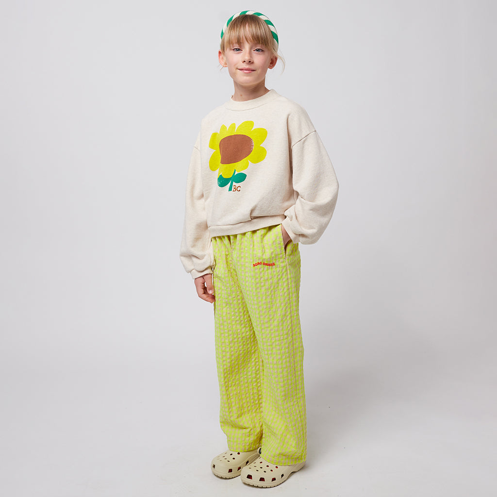 Bobo Choses Child Vichy Pants Yellow