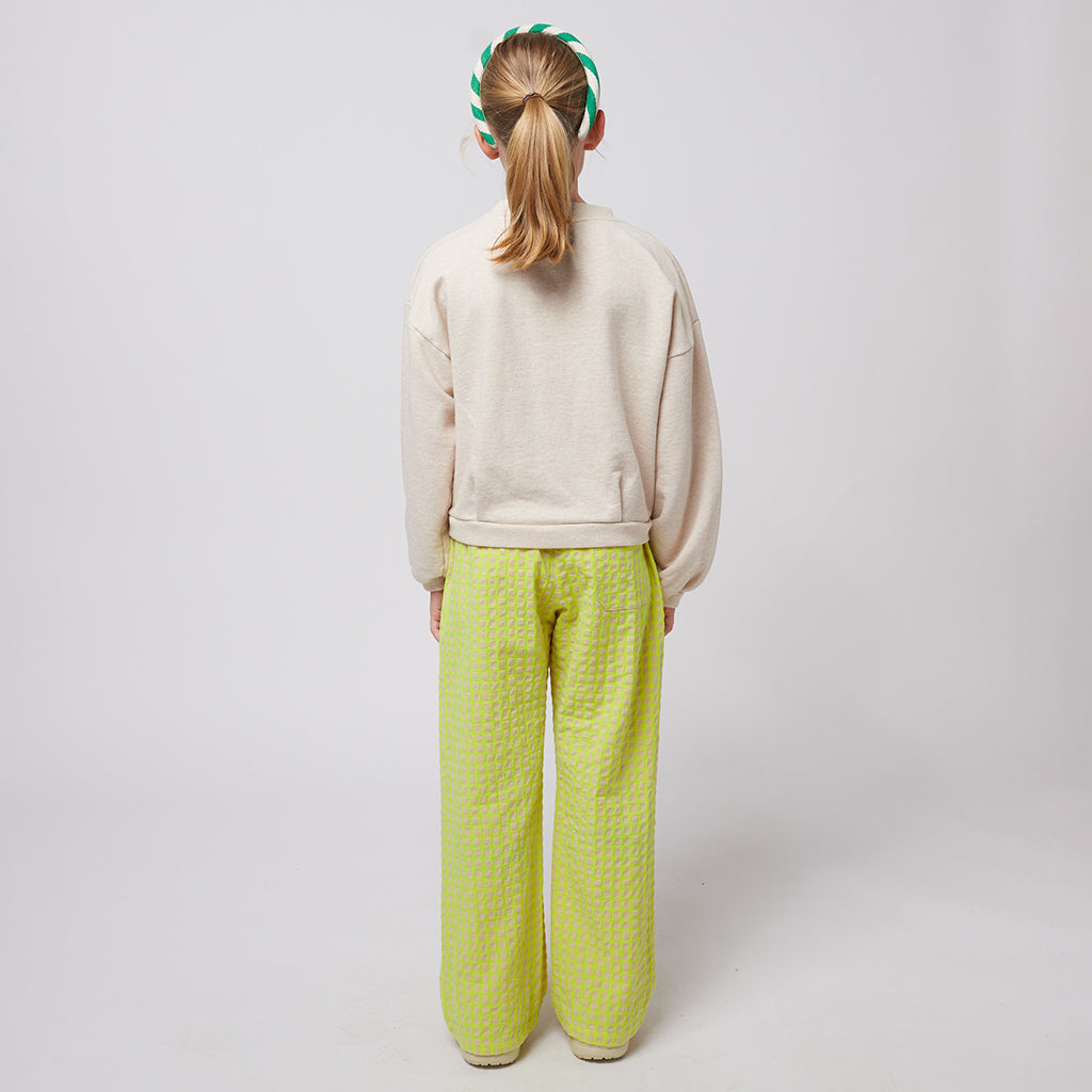 Bobo Choses Child Vichy Pants Yellow