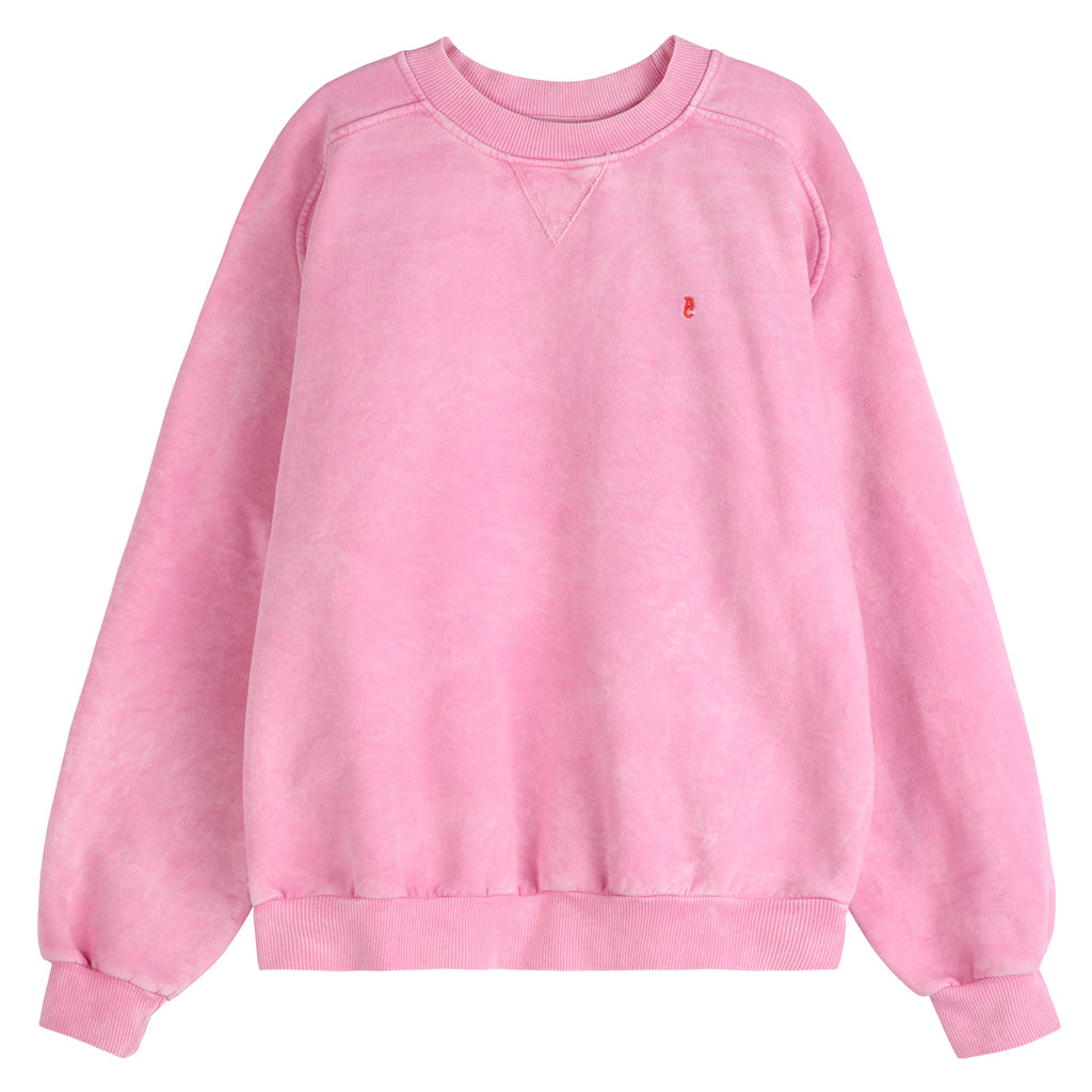 Bobo Choses Woman Bear Sweatshirt Pink