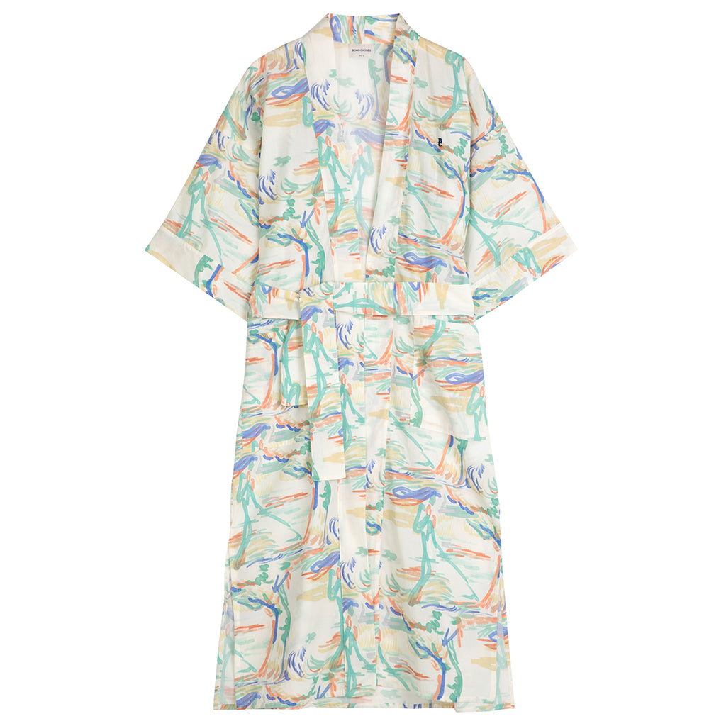 Bobo Choses Woman Spring Landscape Kimono Multicolour