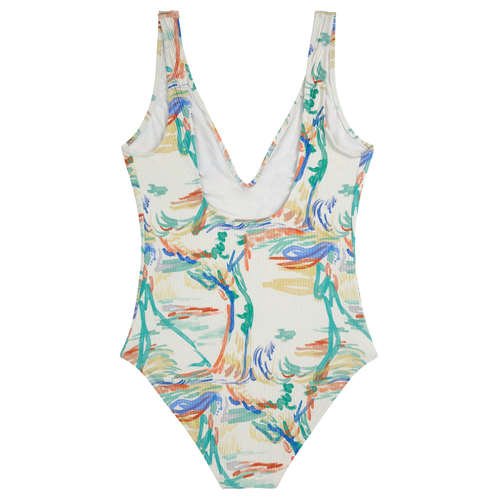 Bobo Choses Woman Spring Landscape Print Swimsuit Multicolour